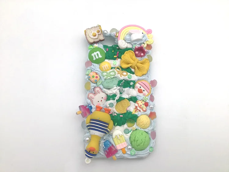 Unleashing Creativity! Crafting Decoden Cream Glue Phone Cases