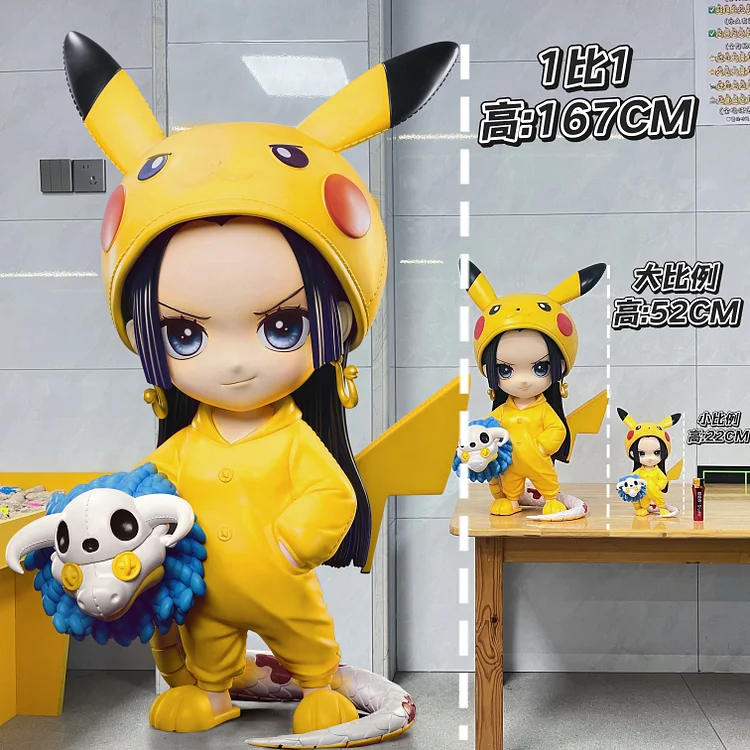 Cit Studio - ONE PIECE - Pikachu Dressed Boa Hancock Statue(GK)-