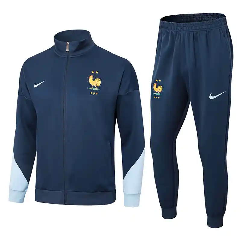 2024 France Royal Blue Track Jacket