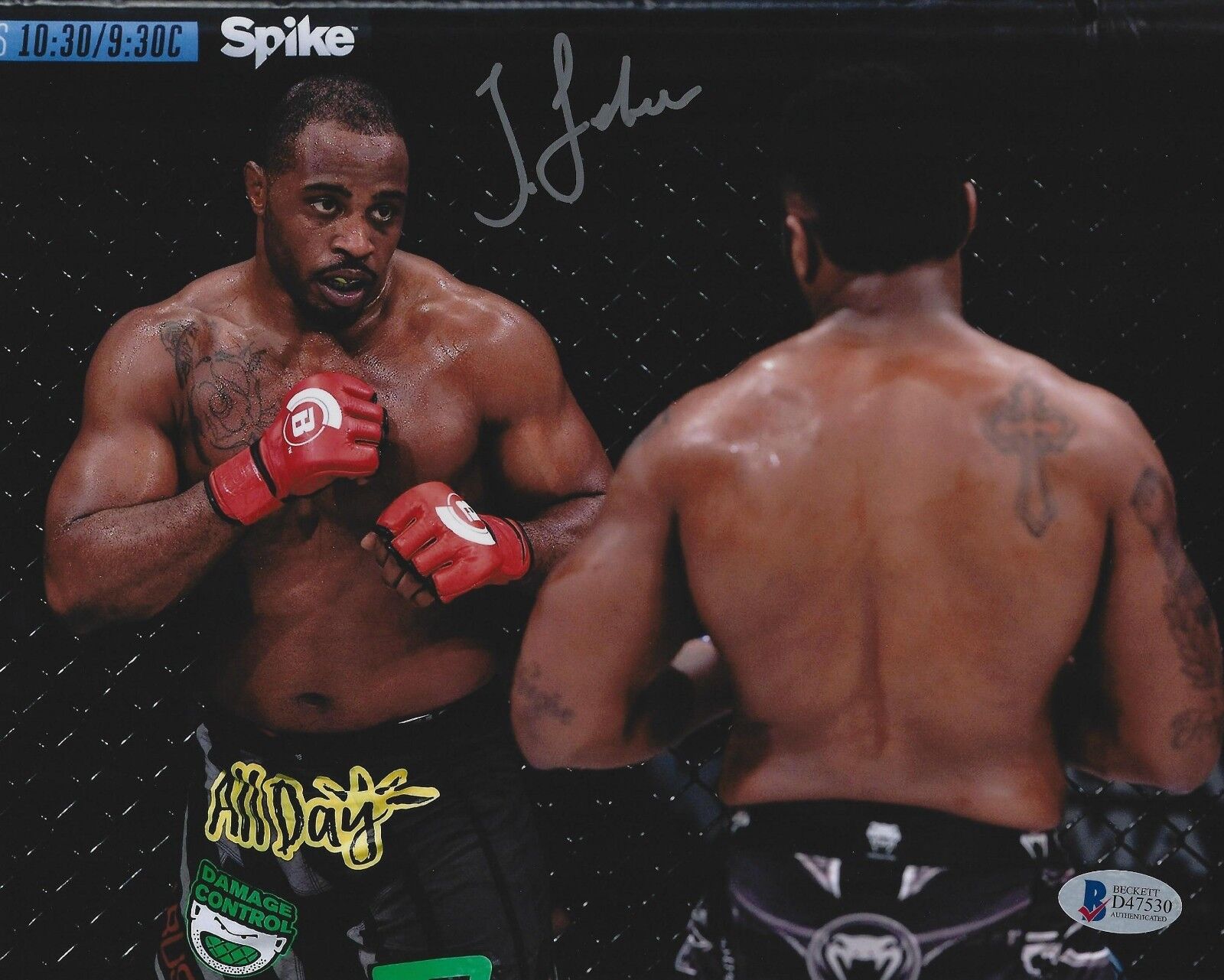 Tyrell Fortune Signed 8x10 Photo Poster painting BAS Beckett COA Bellator MMA 171 Picture Auto 1