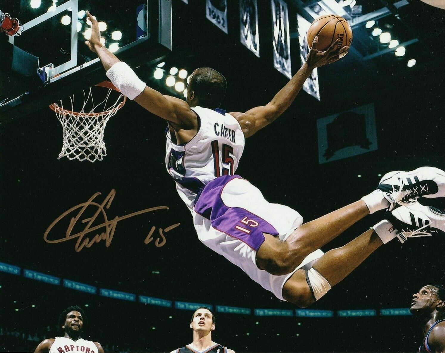 Vince Carter Autographed Signed 8x10 Photo Poster painting ( Raptors ) REPRINT ,