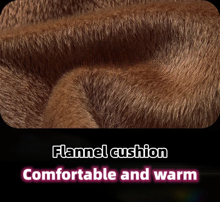 Car short plush winter seat cushion