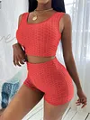Women's Pineapple Grid Breathable Sports Suit