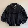 Vintage Tribal Zip-Up Warm Lined Jacket