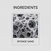 3pcs Round Kitchen Clean Sponges for Stainless Steel Soft Absorbent Non-Scratch Compressed Dish Scrubber for Household Cleaning Pot