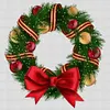 Christmas Wreath And Bow-11CT Counted Cross Stitch 40*40cm tapestrymarket