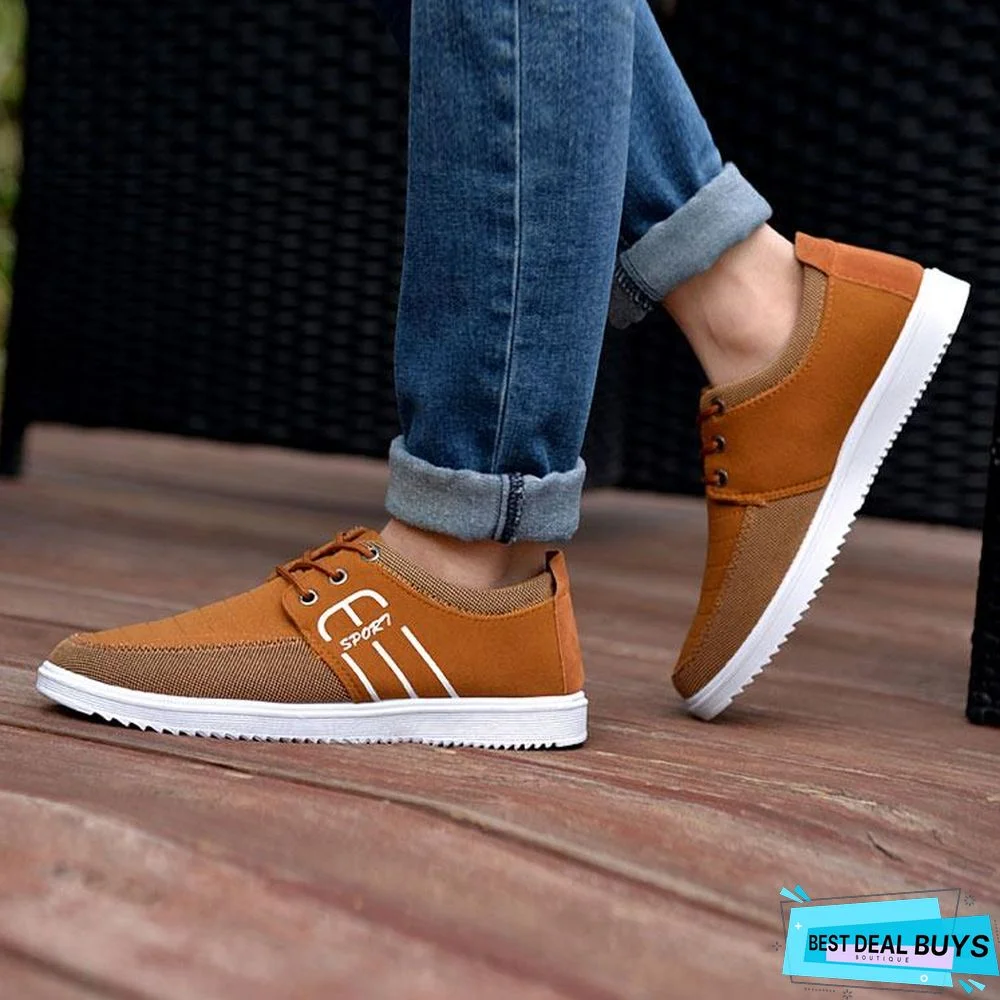 Casual Shoes Men Breathable Canvas Shoes For Men Fashion Espadrilles Men Flats Casual Trainers Men Footwear