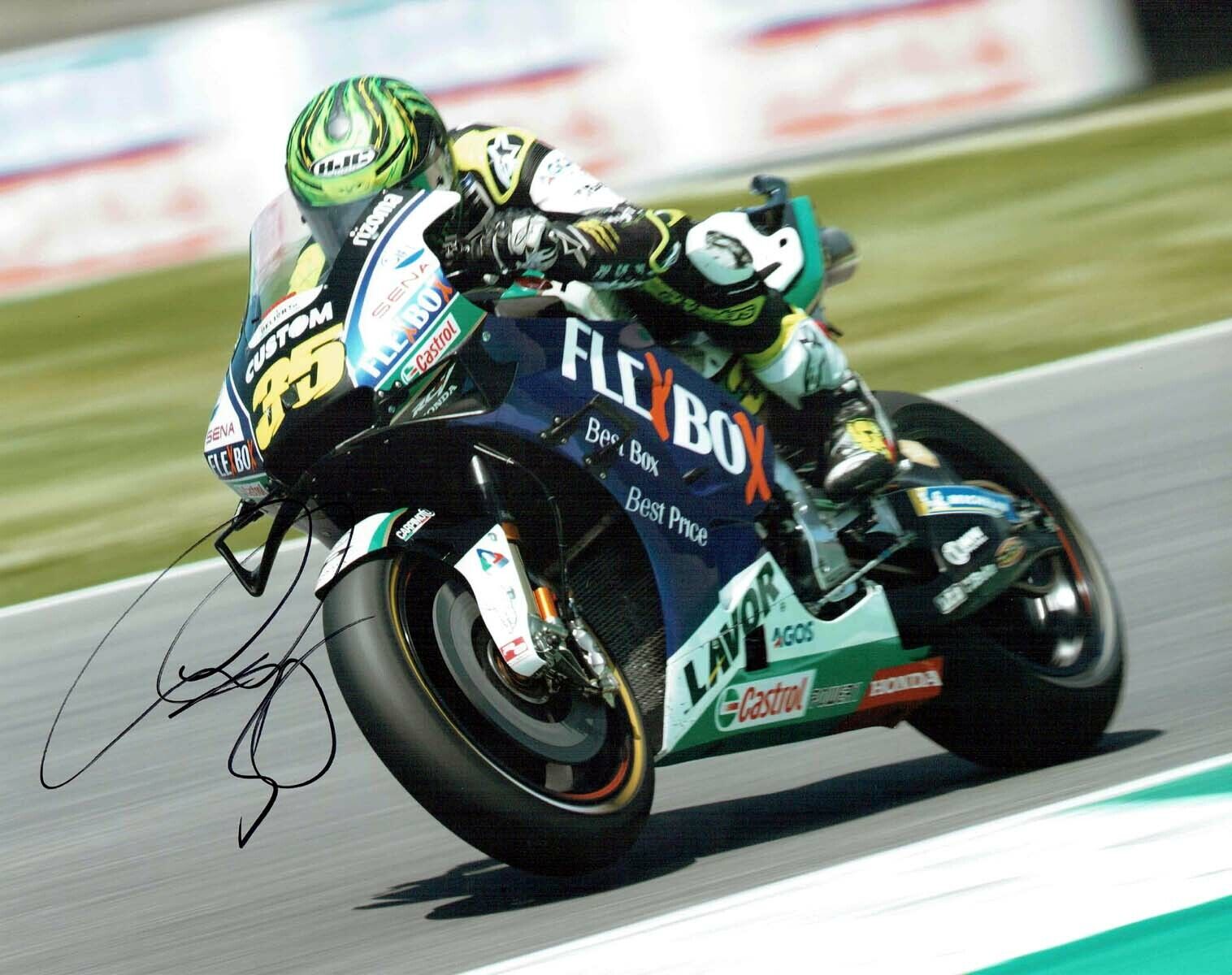 Cal CRUTCHLOW 2019 SIGNED LCR HONDA Autograph 14x11 Photo Poster painting 2 AFTAL COA