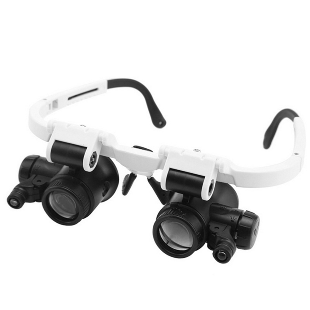 

Eyewear Magnifying Glass Magnifier Watch Repair Dual Eye Jewelry Loupe Lens, 501 Original