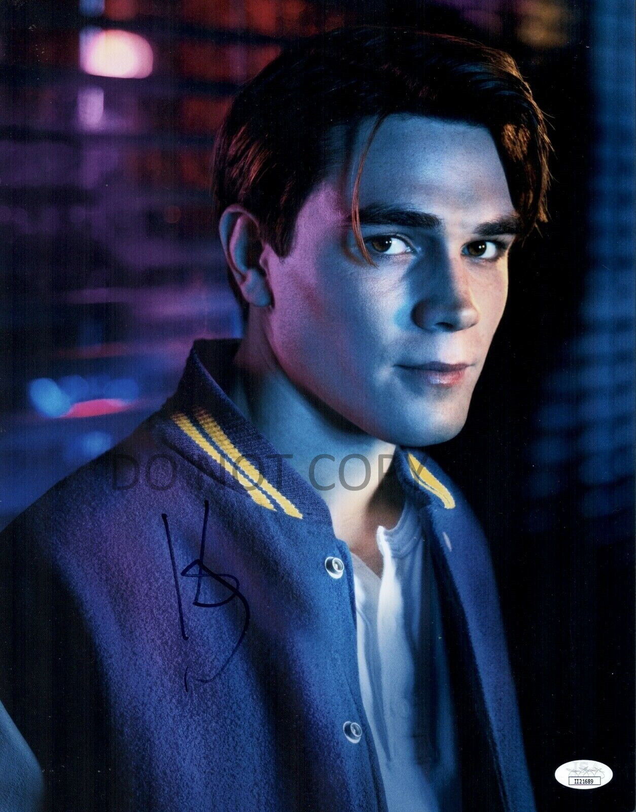 KJ APA Autographed Signed 8x10 Photo Poster painting Riverdale K.J. Archie Andrews REPRINT