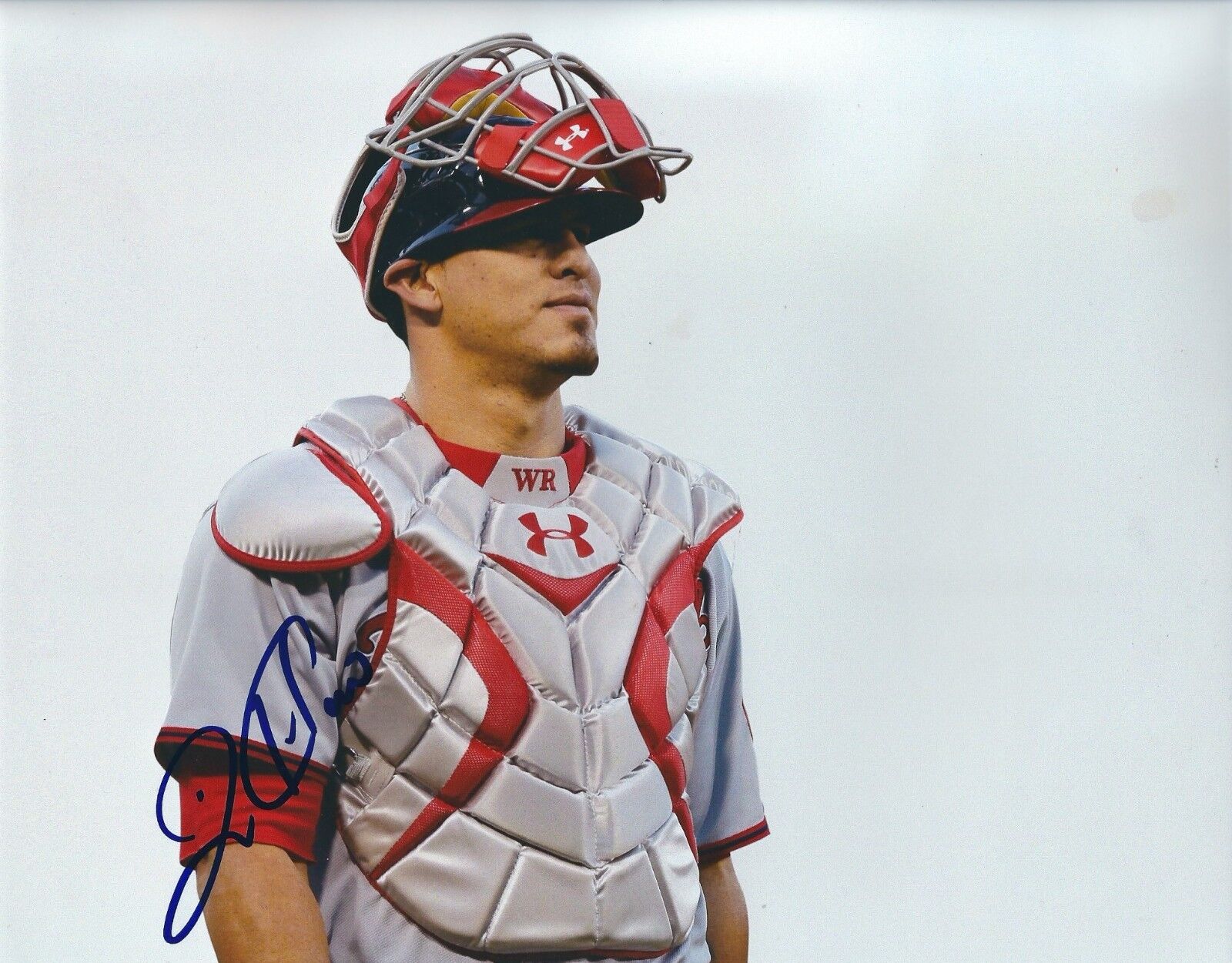 Signed 8x10 WILSON RAMOS Washington Nationals Autographed Photo Poster painting - COA