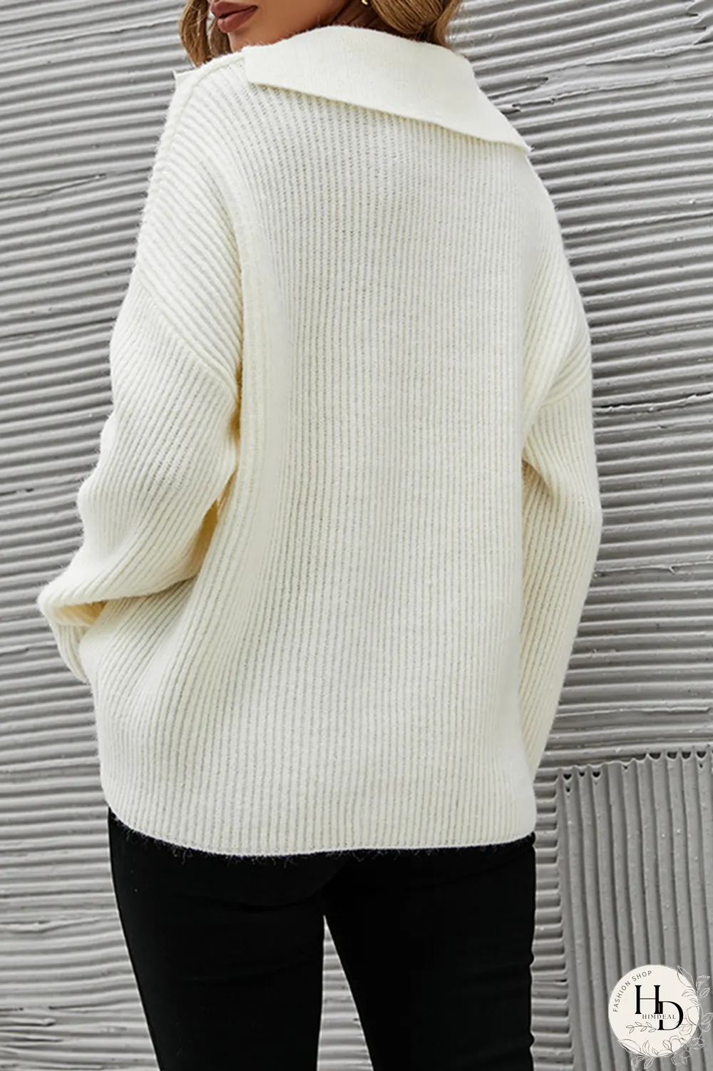 Casual Solid Patchwork Turndown Collar Tops(7 Colors)