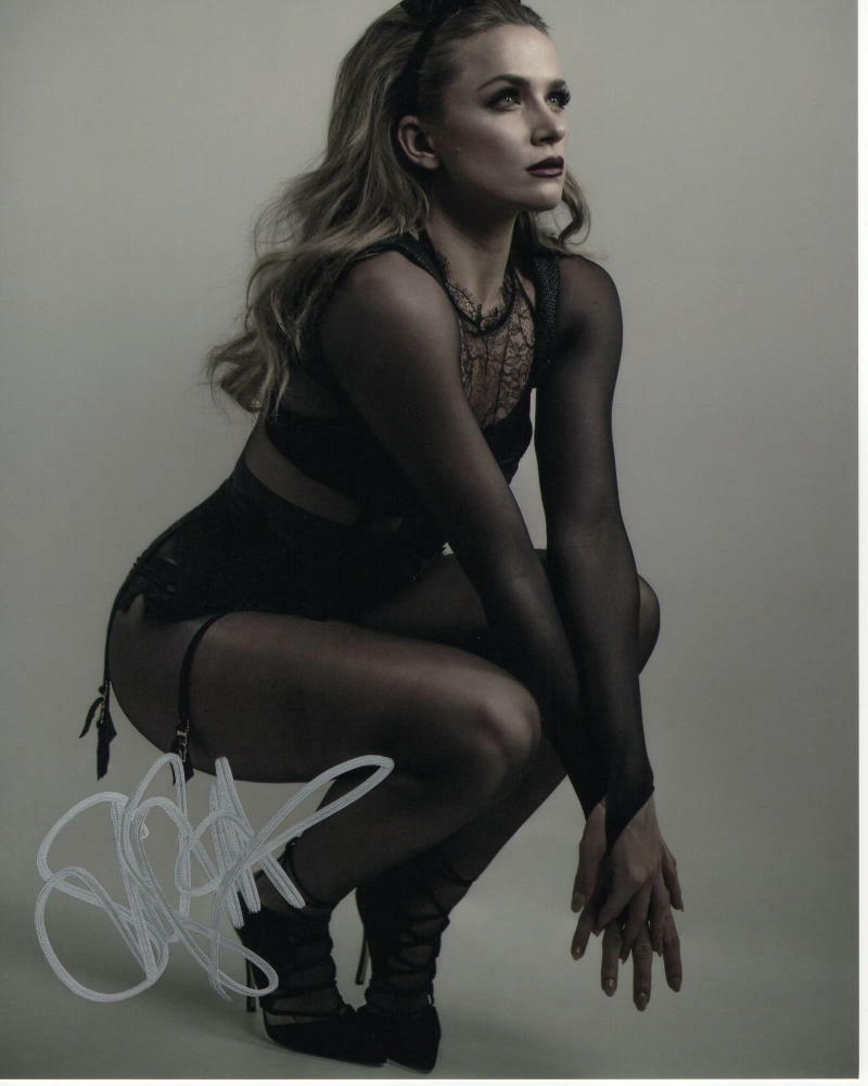 SHANTEL VANSANTEN SIGNED AUTOGRAPH 8X10 Photo Poster painting - SEXY, HOT, FOR ALL MANKIND B