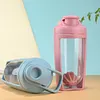 500ml Protein Shaker Bottle Leak Proof Cup for Protein Mixes Supplement Shakes