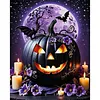 Halloween Pumpkin-11CT Stamped Cross Stitch 40*50cm tapestrymarket