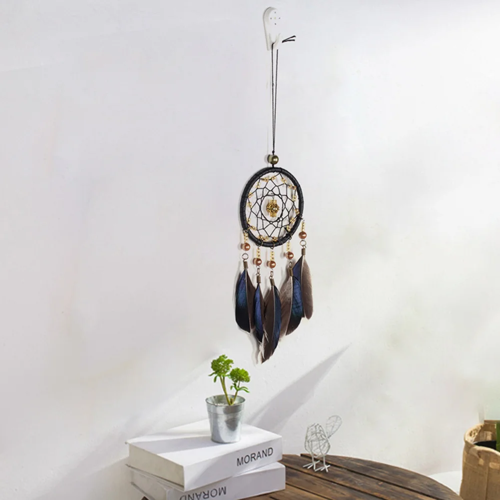 Retro Dream Catcher Pendant Home Car Hanging Feather Dreamcatcher Ornaments