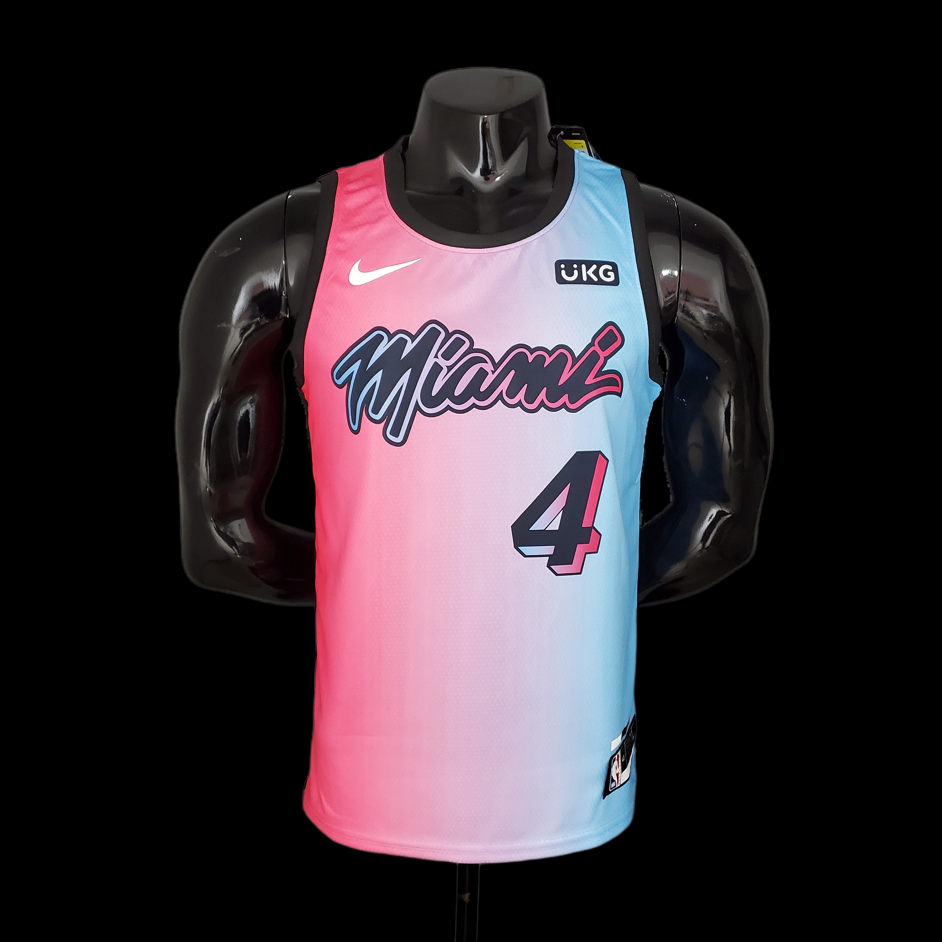 Maillot Miami Heat 4 OLADIPONBA Basket Maillot De Fou, site maillot de foot pas cher