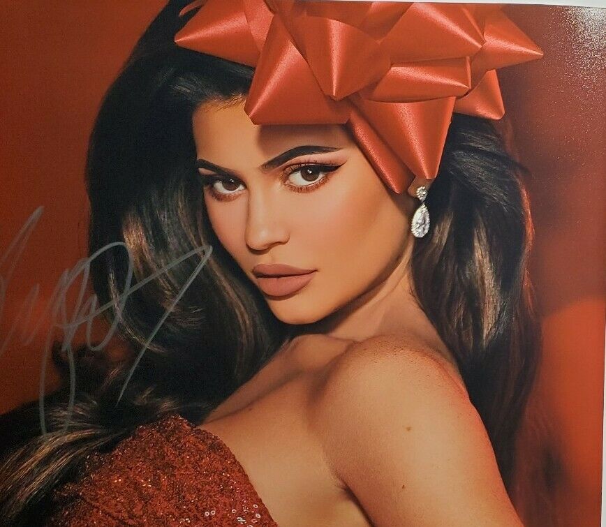 Kylie Jenner Authentic Signed 8x10 Photo Poster painting w/ COA