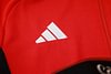 Joyfball 2024/2025 Manchester United Long Zipped Jacket Red Football Jersey 1:1 Thai Quality