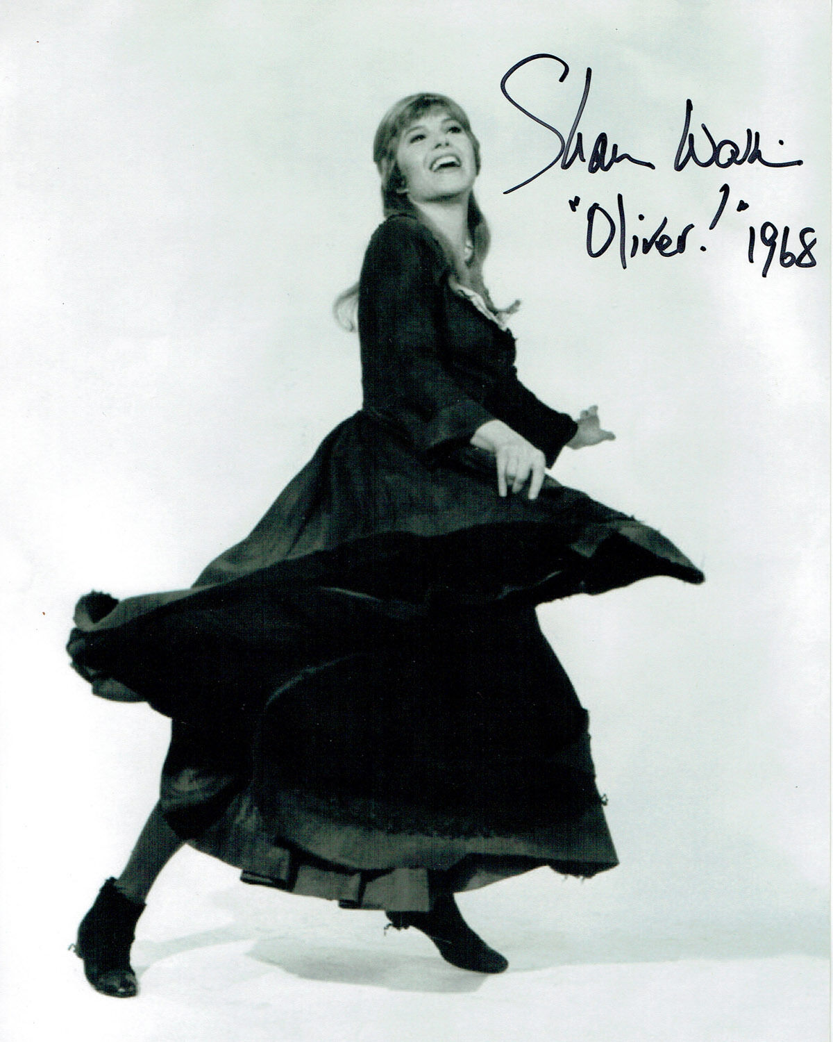 Shani WALLIS SIGNED Autograph 10x8 Photo Poster painting A AFTAL COA Oliver Nancy