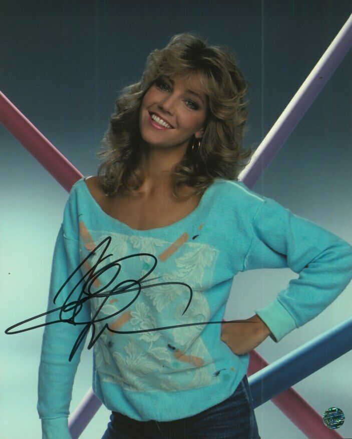 HEATHER LOCKLEAR Autographed Original 8x10 Photo Poster painting LOA TTM