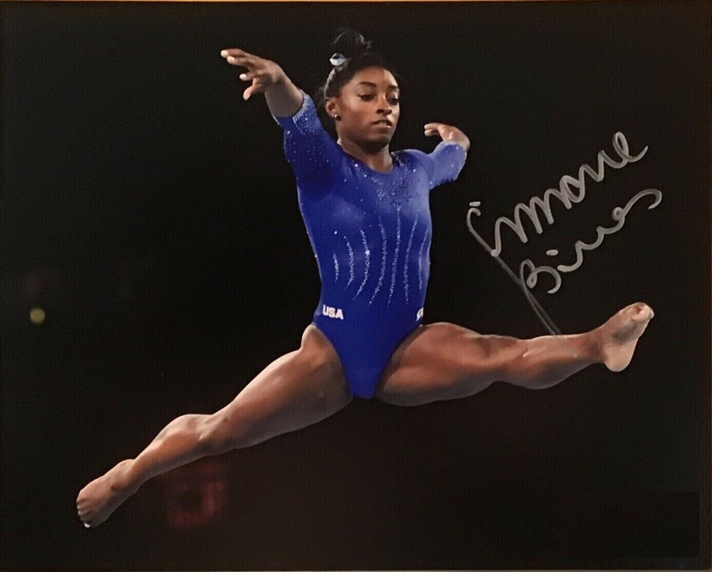 Simone Biles Autographed Signed 8x10 Photo Poster painting ( Team USA ) REPRINT