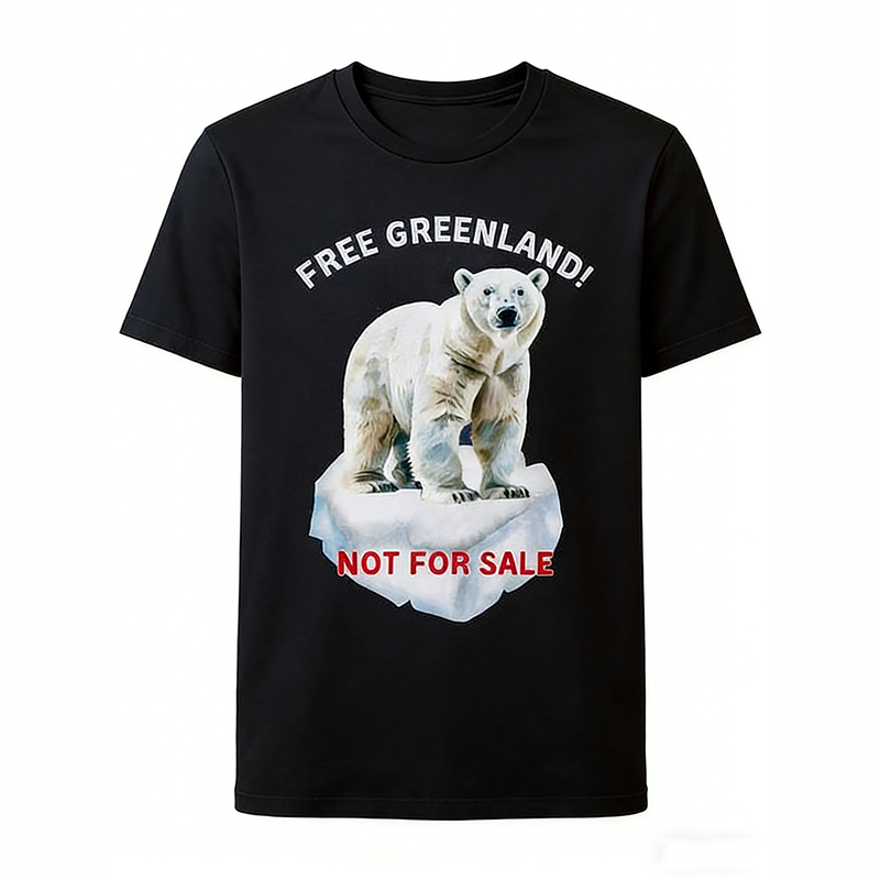 Men's Comfortable Casual T-shirts Are Not Sold In Greenland. artswardrobe