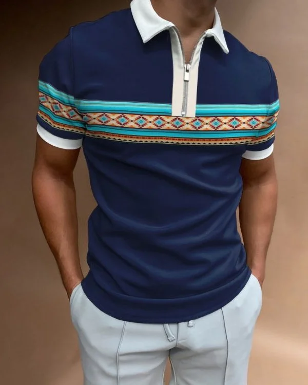Men's Simple Polo Shirt