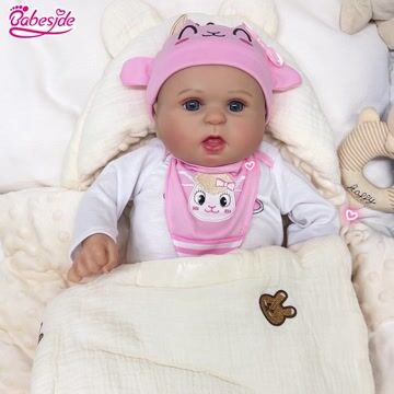 [Ships Within 24 Hours] Babeside Quiet Reborn Baby Bailyn 20'' Little Infant Girl Best Gift for Kids
