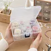 4Psc Pumpkin +8Pcs Round Bottles Diamond Painting Containers Multi Purpose Portable Plastic Case Box with Stickers & Compartments Arts Crafts Storage Bottle for Hardware Rhinestone (8PCS)