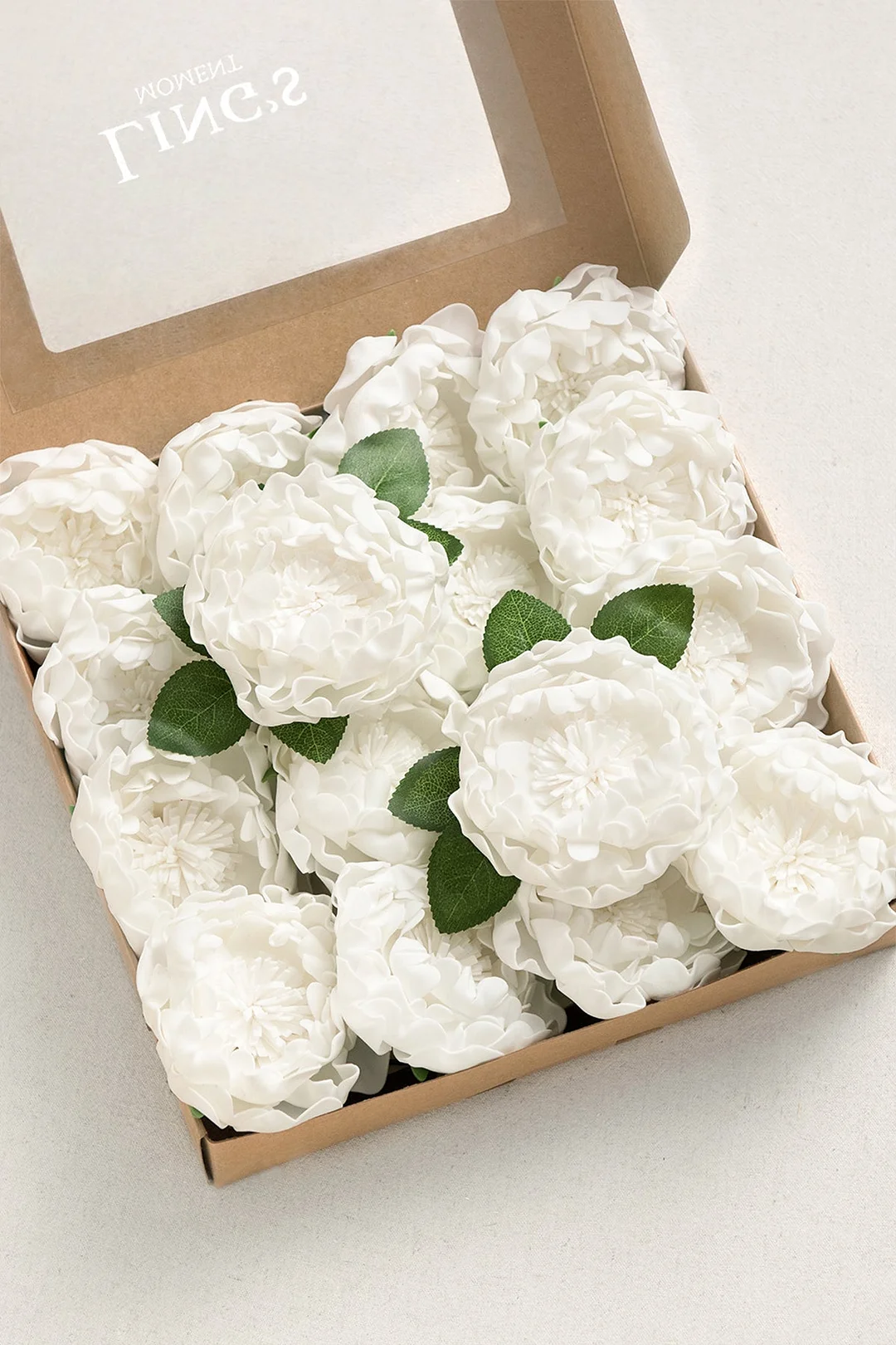 4" Foam Blooming Peony with Stem - 8 Colors