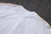 Joyfball 2026/2027 Kids Size Italy Half-Pull Training Suit white Soccer Shirt