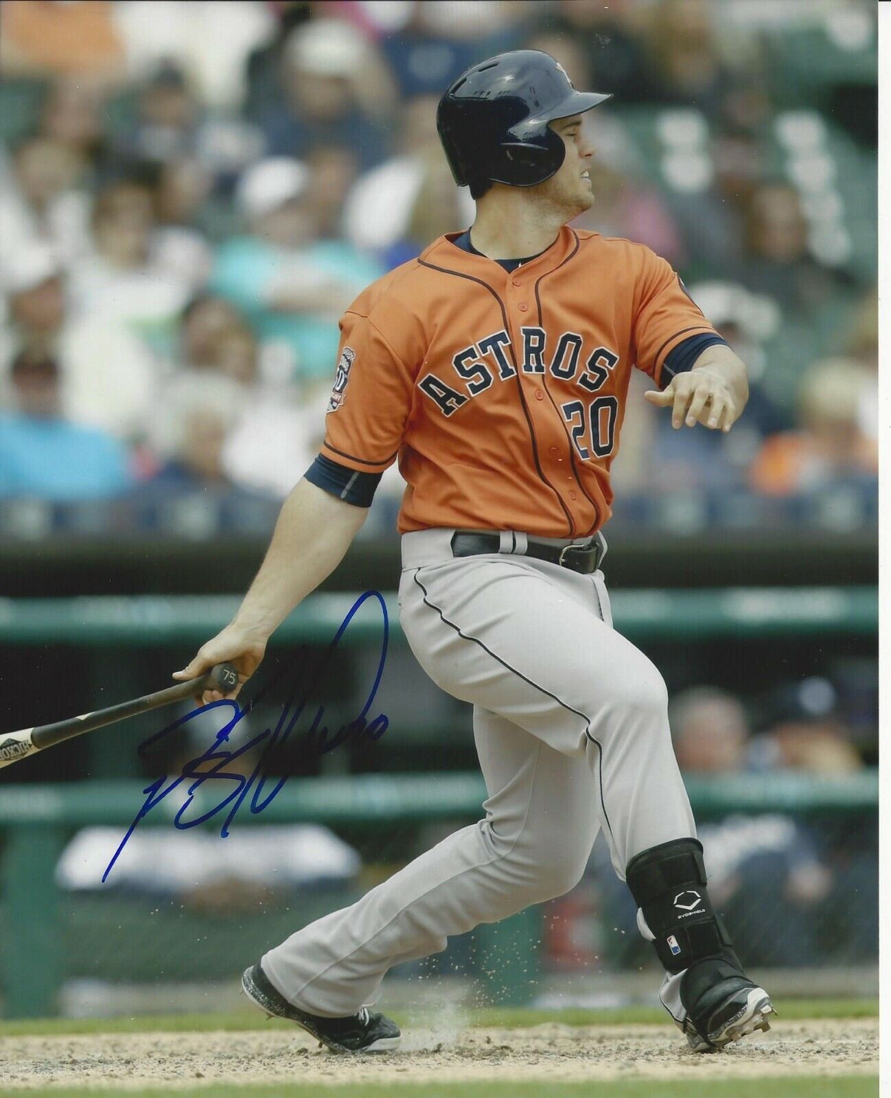 Preston Tucker Autographed 8x10 Houston Astros#S499