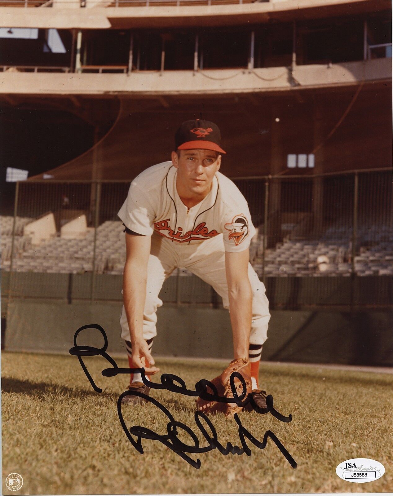 Brooks Robinson 8x10 Signed/Autograph/Auto JSA Authenticated Orioles