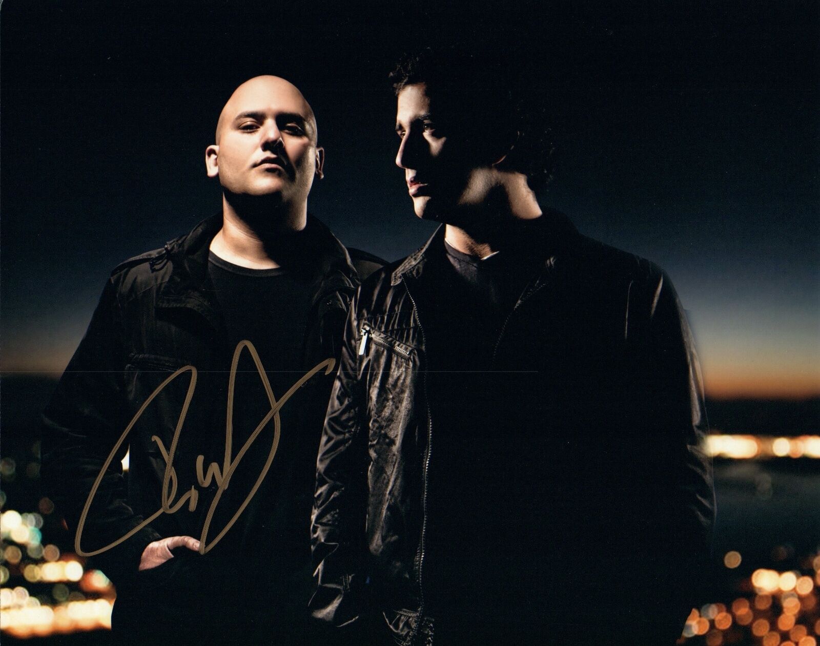 Aly & Fila Signed Autographed 8x10 Photo Poster painting EMD DJ Signed by Fila COA VD