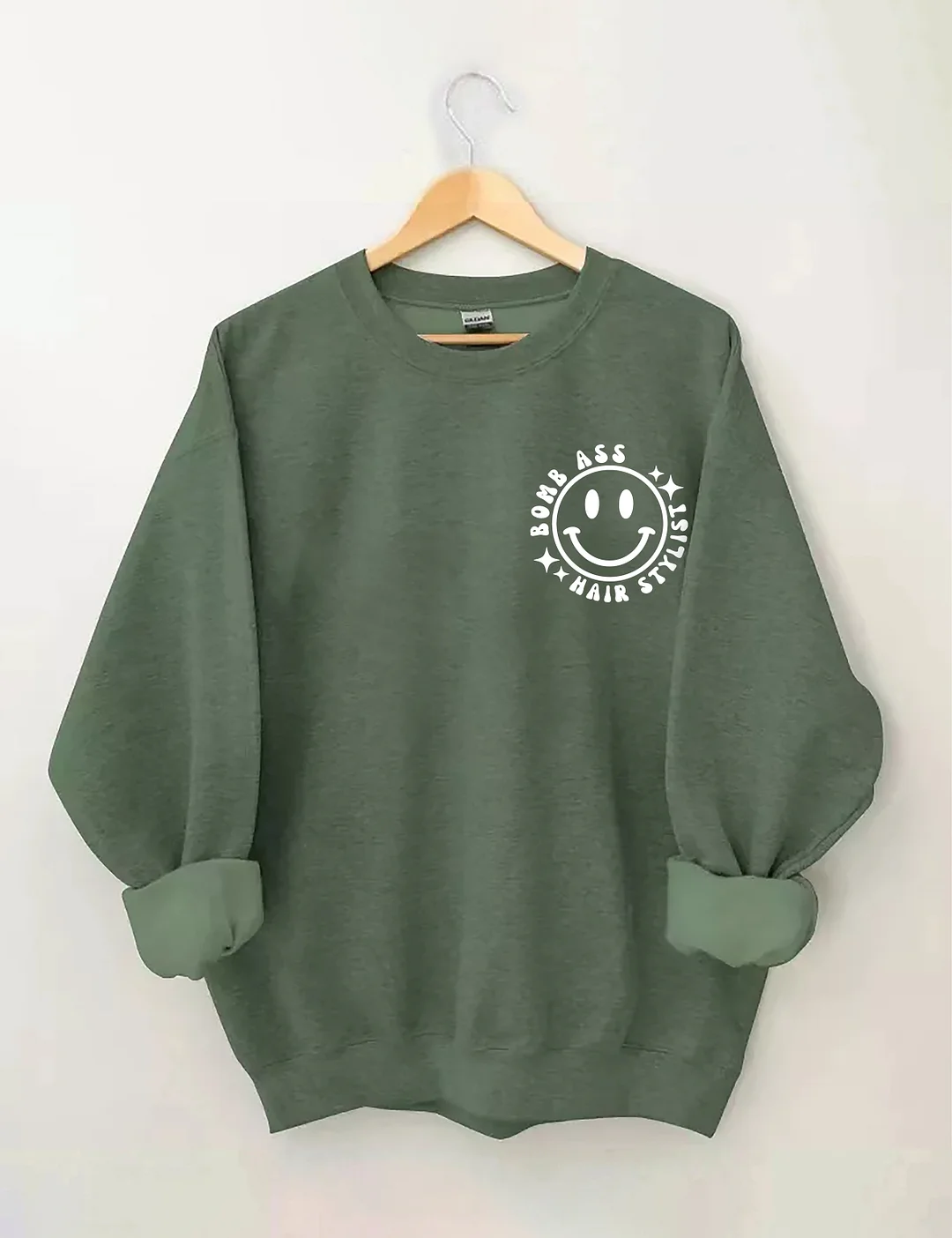 Somebody's Bomb Ass Hair Stylist Sweatshirt