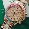 ROLEX ROSE GOLD DAYTONA RAINBOW WATCH REF. 116595 IN UNWORN CONDITION
