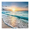 11CT Counted/Stamped Sunset By The Sea-Cross Stitch-40*40cm