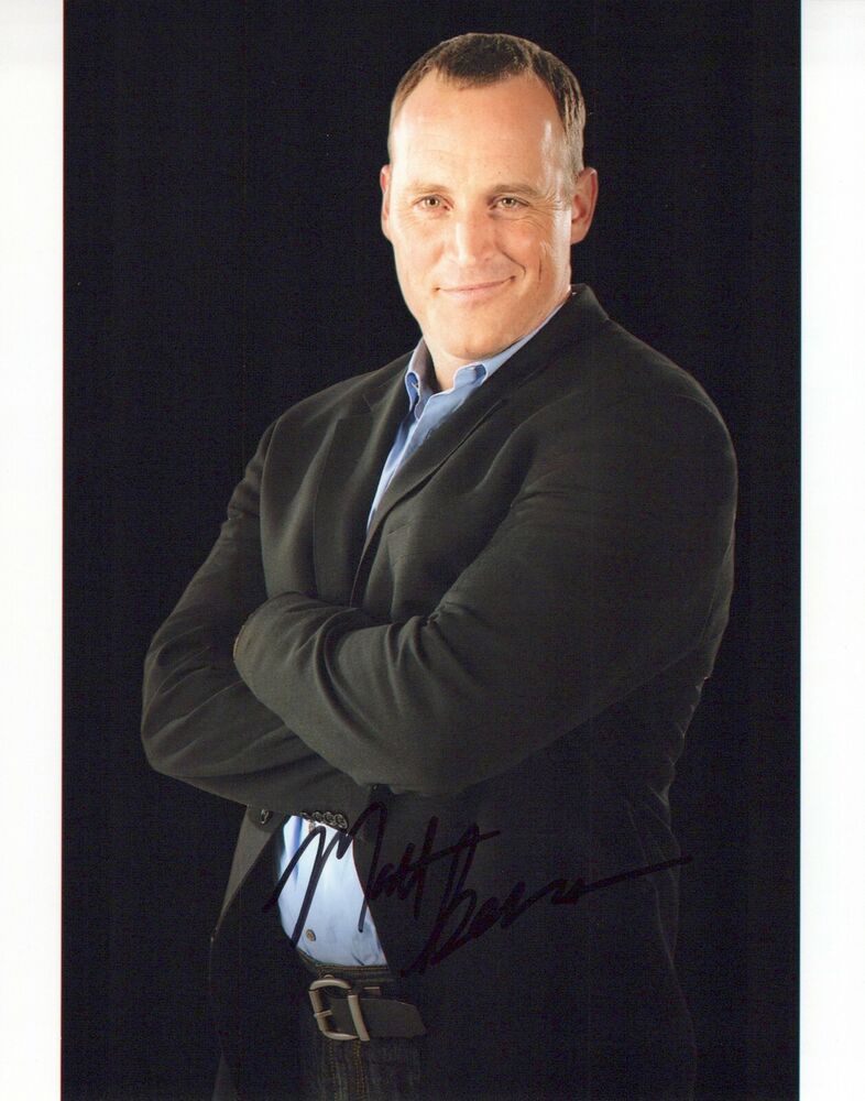 Matt Iseman head shot autographed Photo Poster painting signed 8x10 #5