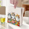Acrylic Double Sided Christmas 5D DIY Diamond Art Paper Towel Storage Rack Napkin Holder Kit
