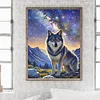 Diamond Painting-DIY Full Round Drill Wolf