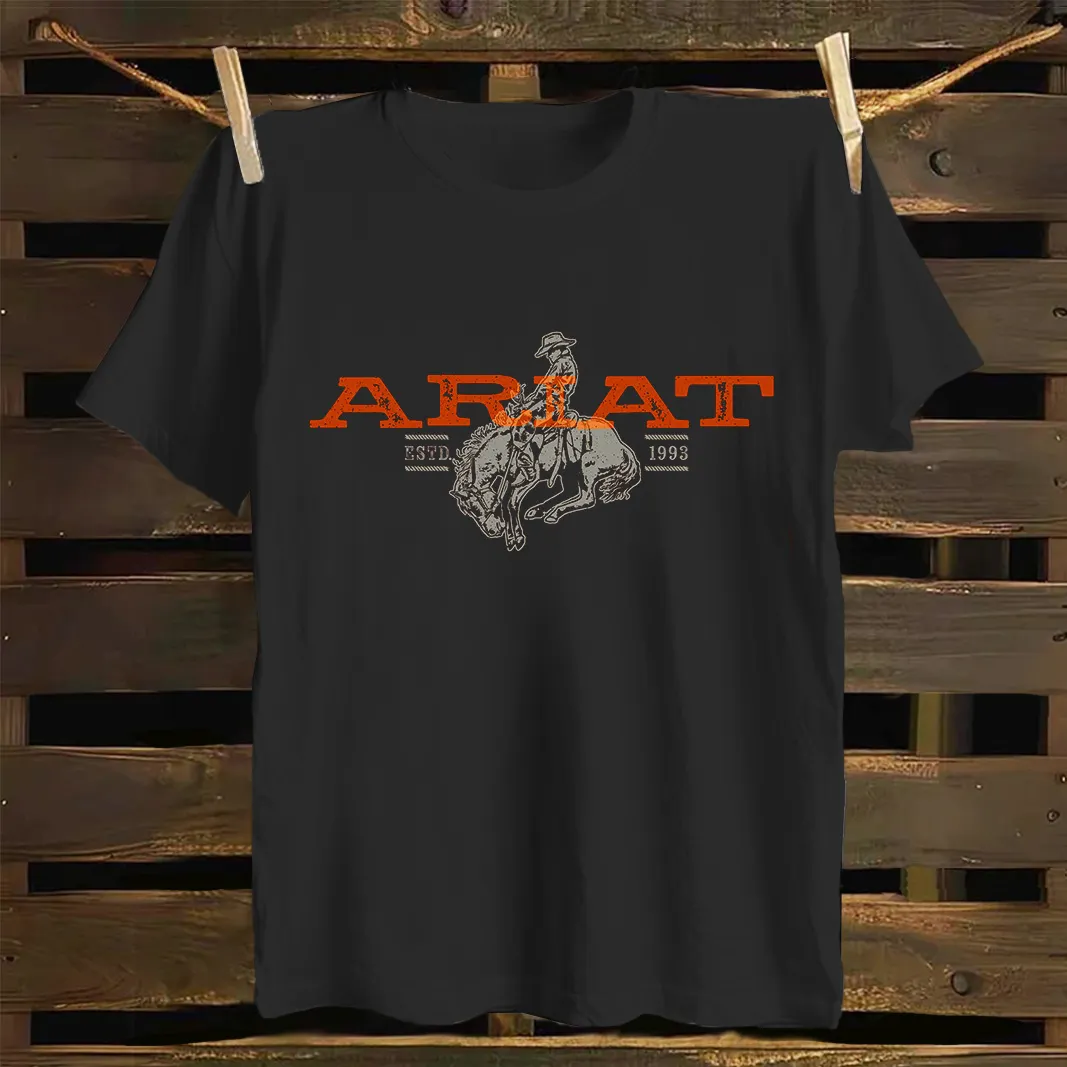 Western-Inspired Graphic Men's T-shirt