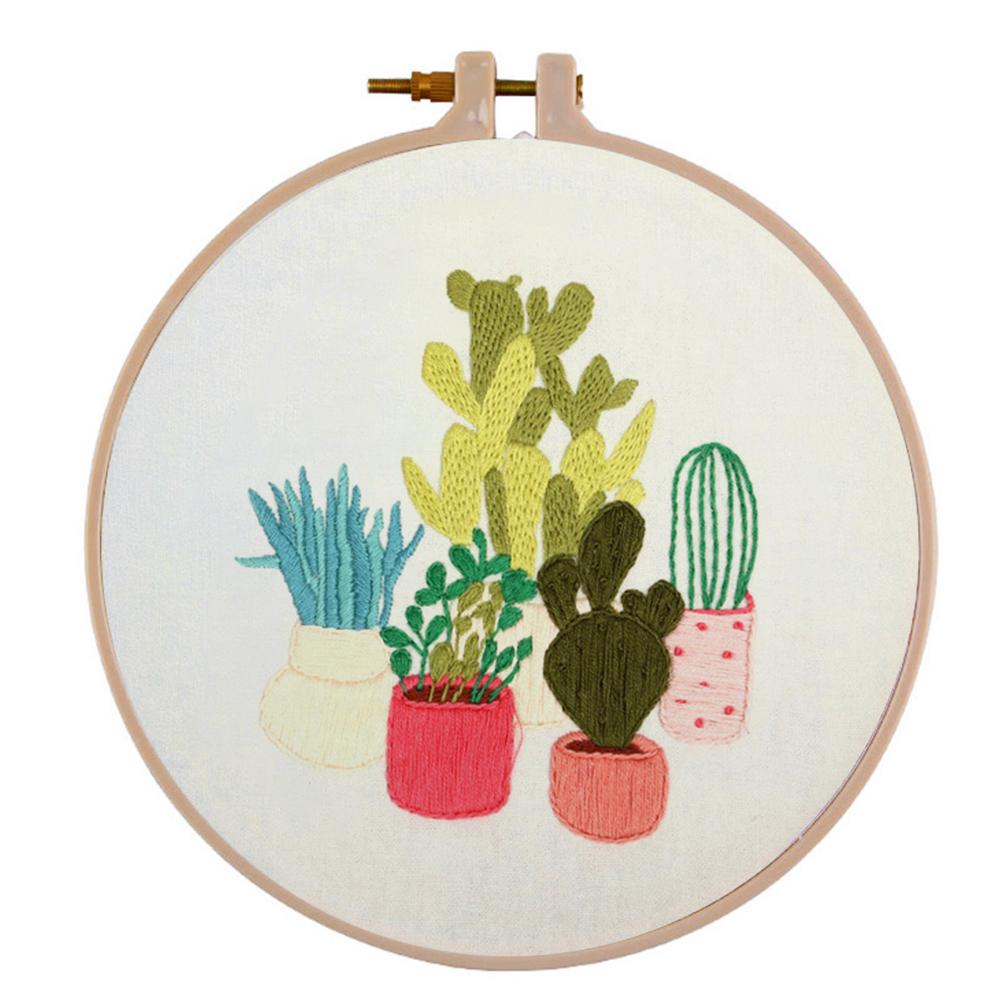 

30*30CM Embroidery Cross Stitch - Cactus Plants, 501 Original