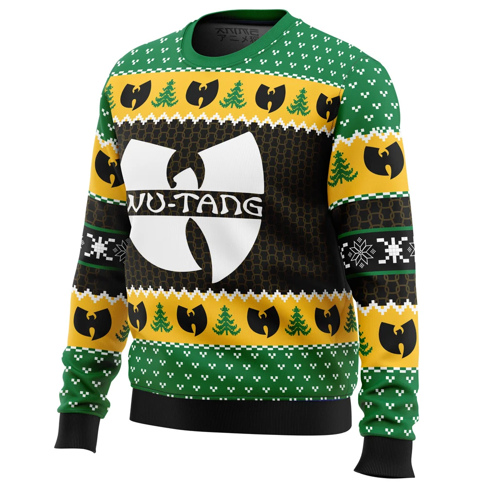 Yah Its Christmas Time Yo Wu Tang Clan Ugly Christmas Sweatshirt