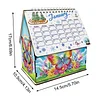 DIY Diamond Painting Special Shape Desktop Cabin Calendar Organizer Box Kit(Butterfly)