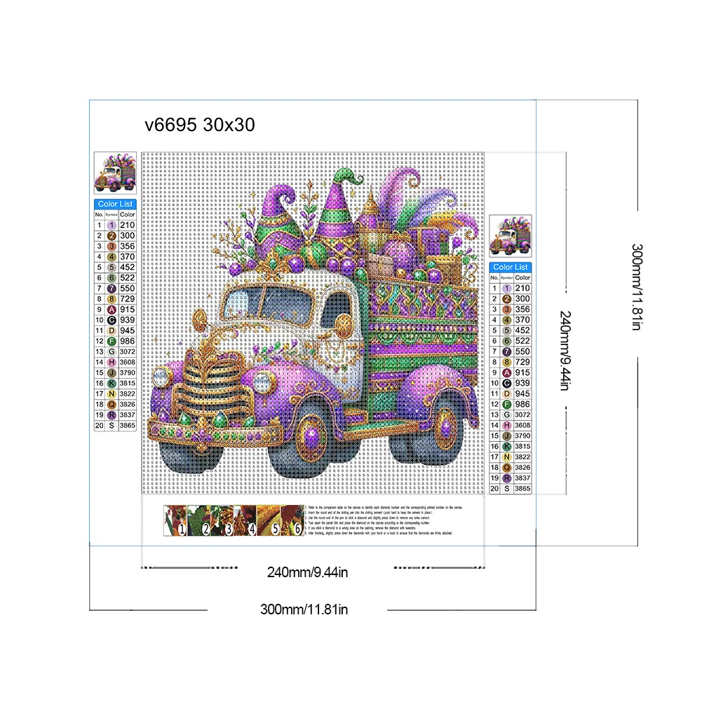 Diamond Painting - Full Round Drill - St.Patrick's Day(Canvas|30*30cm)