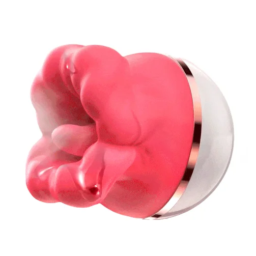 Suction Tongue Licking Swinging Clitoral Vibrator Oral Sex Toy