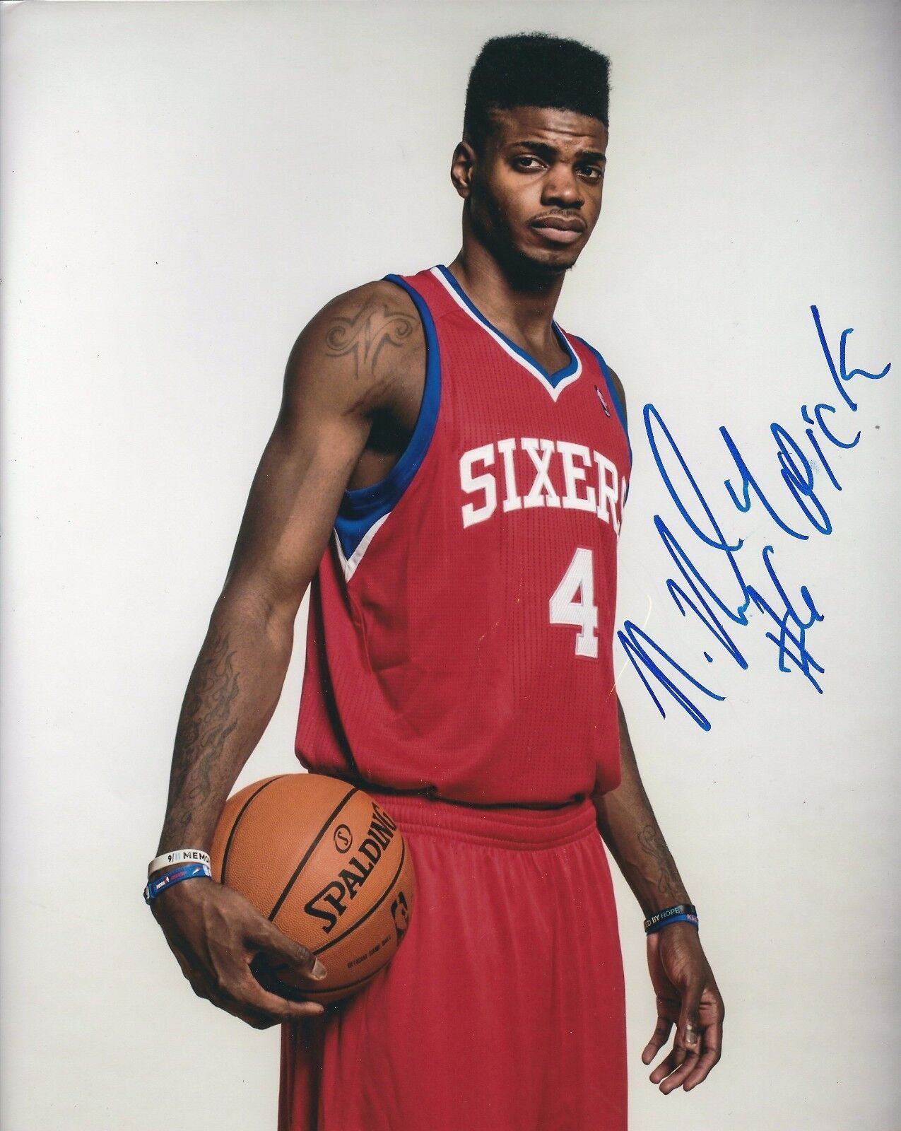 Autographed NERLENS NOEL Philadelphia 76ers 8x10 Photo Poster painting