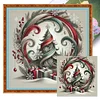 Xmas Tree-Full Embroidery 3 Strands 11CT Stamped Cross Stitch-40*40CM