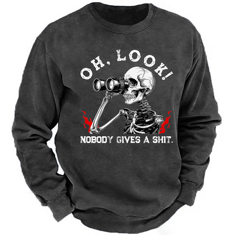 Oh Look Nobady Gives A Shit Sweatshirt-Custom Your Name